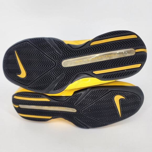 Nike Air Quick Handle Sample Shoes Black Yellow Silver Men’s Size 9 - Picture 6 of 15